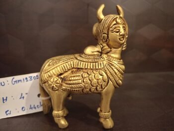 Vastu Cow Kamadhenu Brass Idol
