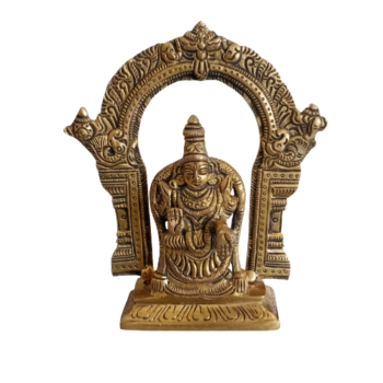 Goddess Padmavathy Thayaar Brass Statue