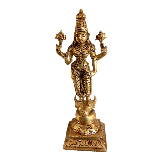 Brass Goddess Vishnu Durgai Amman Pooja Idols Hindu God Buy Online India Coimbatore 2130