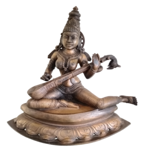 panchaloha saraswati idol