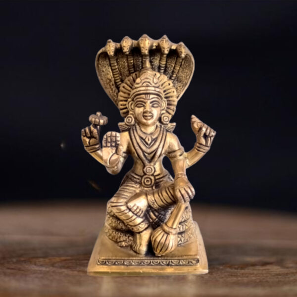 Lord Vishnu Brass Statue