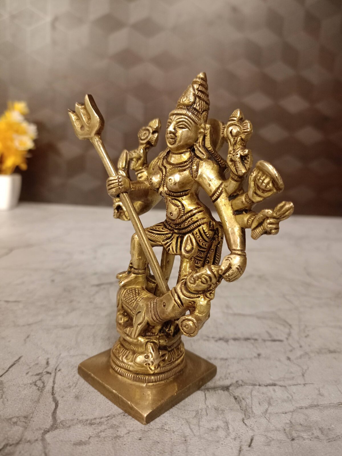 brass kaali amman idol pooja gift vgocart coimbatore india1 scaled