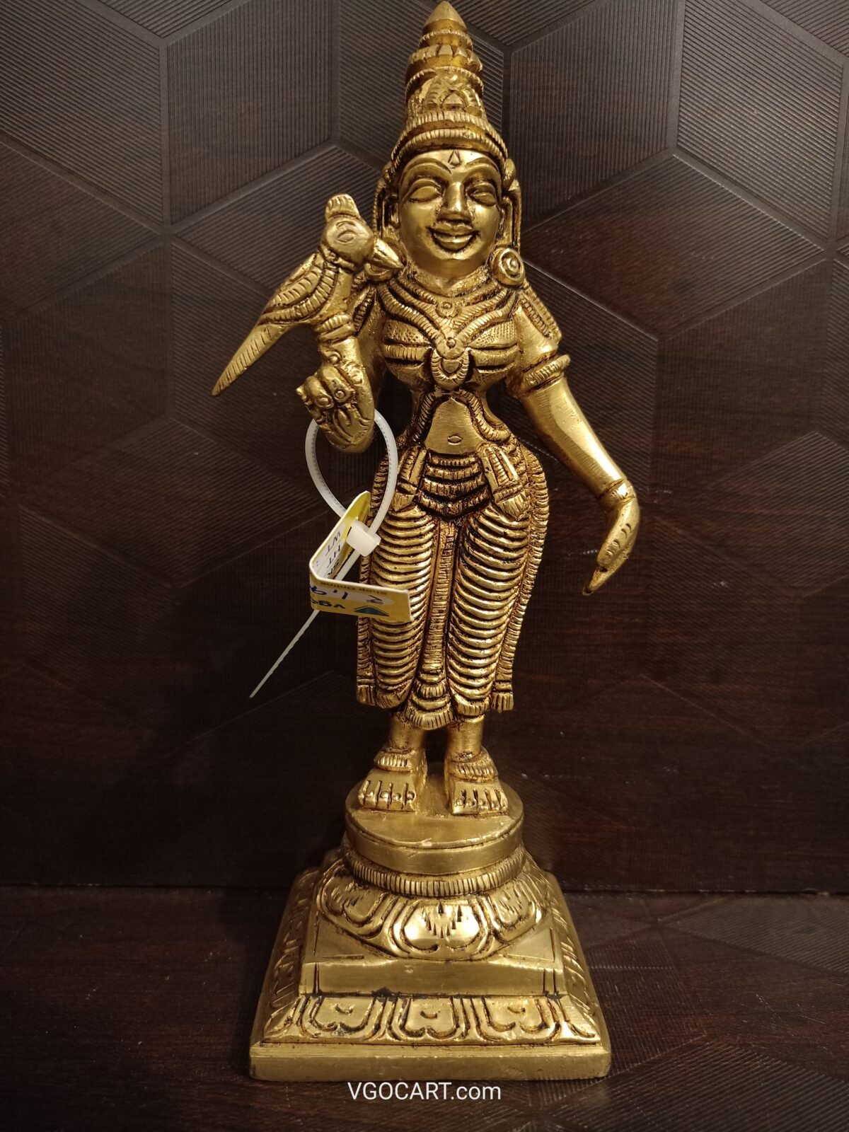 brass meenakshi idol pooja gift vgocart coimbatore india scaled