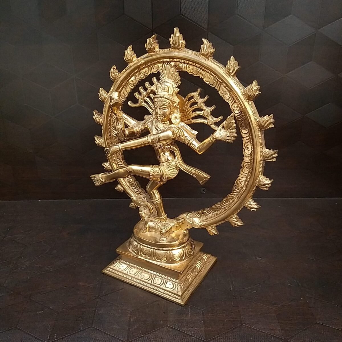brass natarajar idol home decor pooja items hindu god statues gift buy online india 2201 1