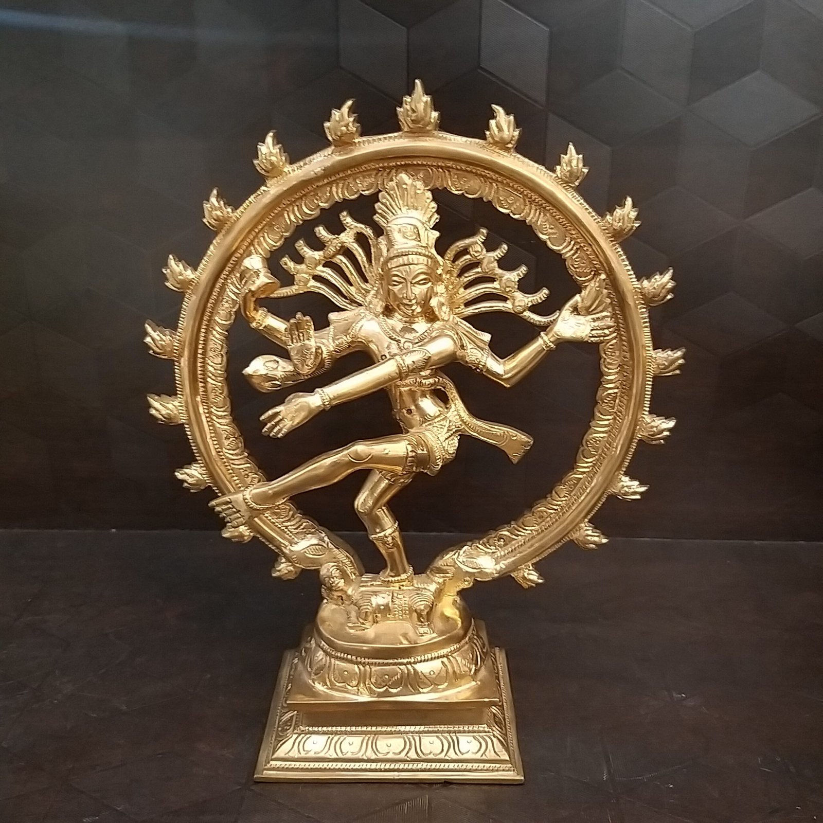 Panchaloha Nataraja Statue 9" - VgoCart.Com - Brass Antique Collections