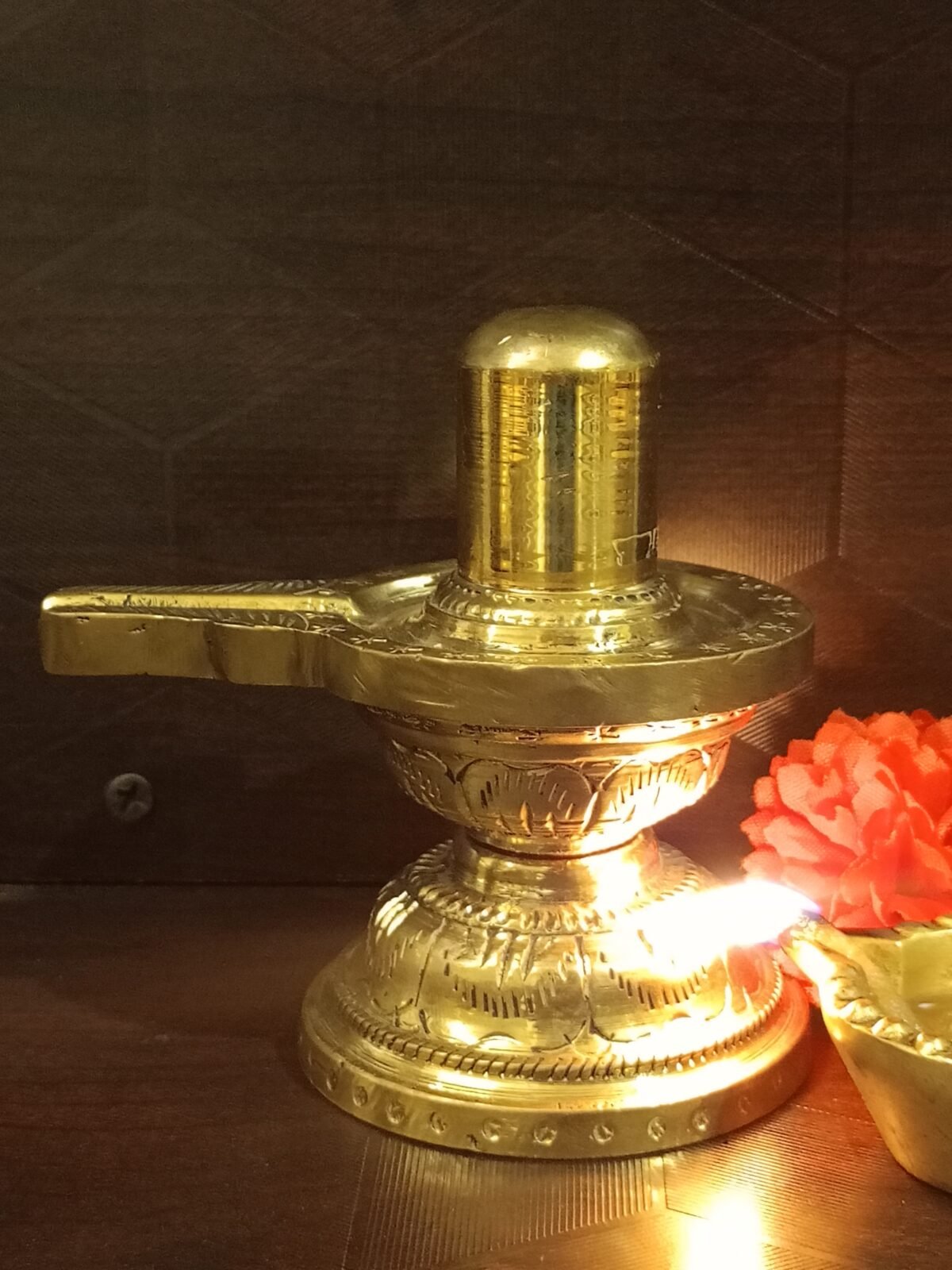 brass shiva lingam idol home sale 2 scaled