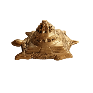 Brass Tortoise with Maha Meru