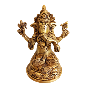 Brass Ganapathy Statue
