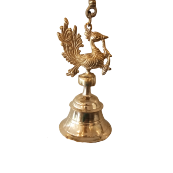 Brass Peacock Hanging Bell