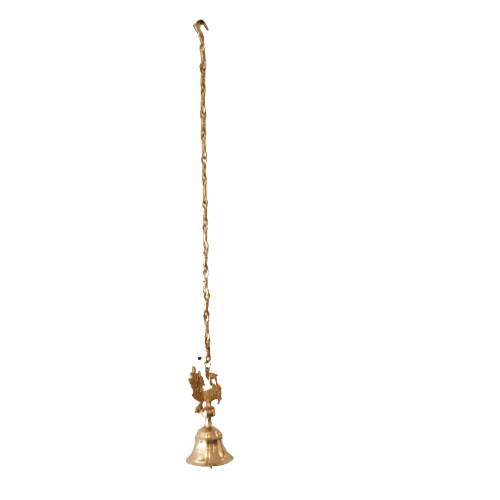 brass peacock hanging bell buy online home decors gifts poojaitems coimabtore 2437 5