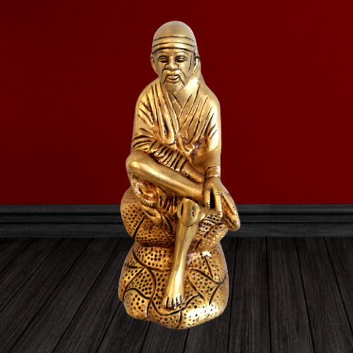 Brass Saibaba Idol