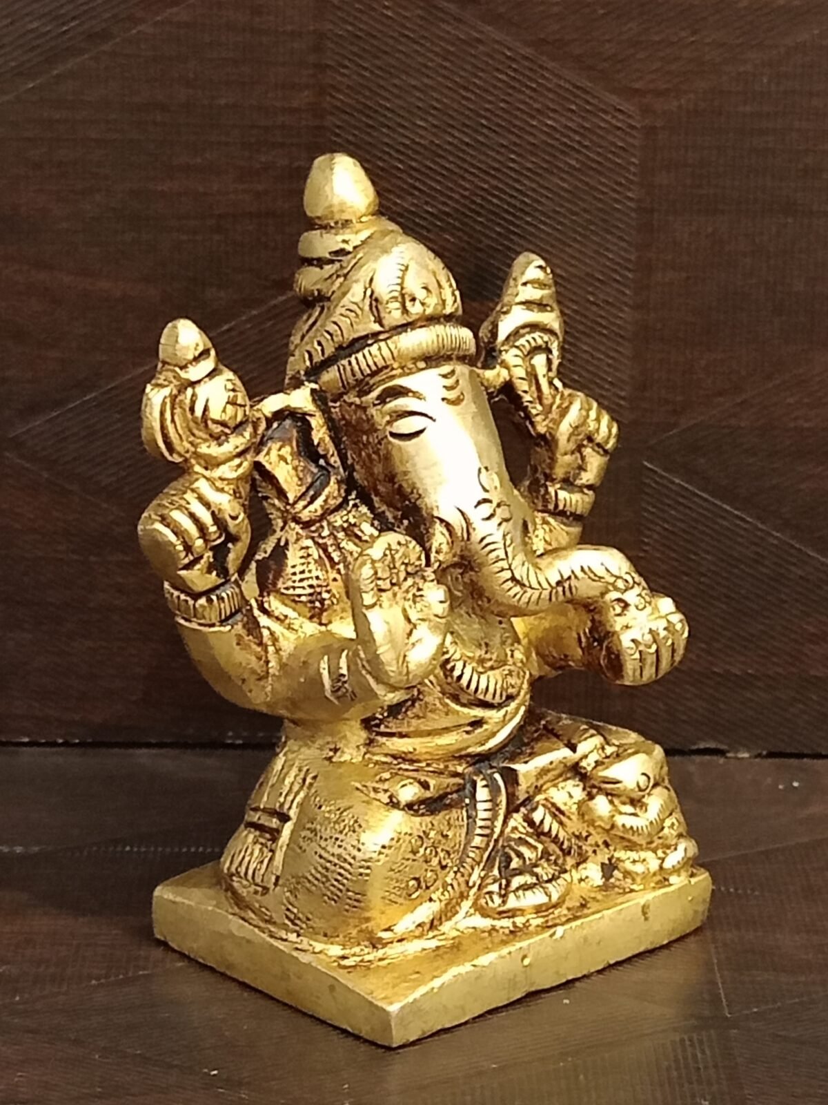 brass ganesha idol 1 scaled