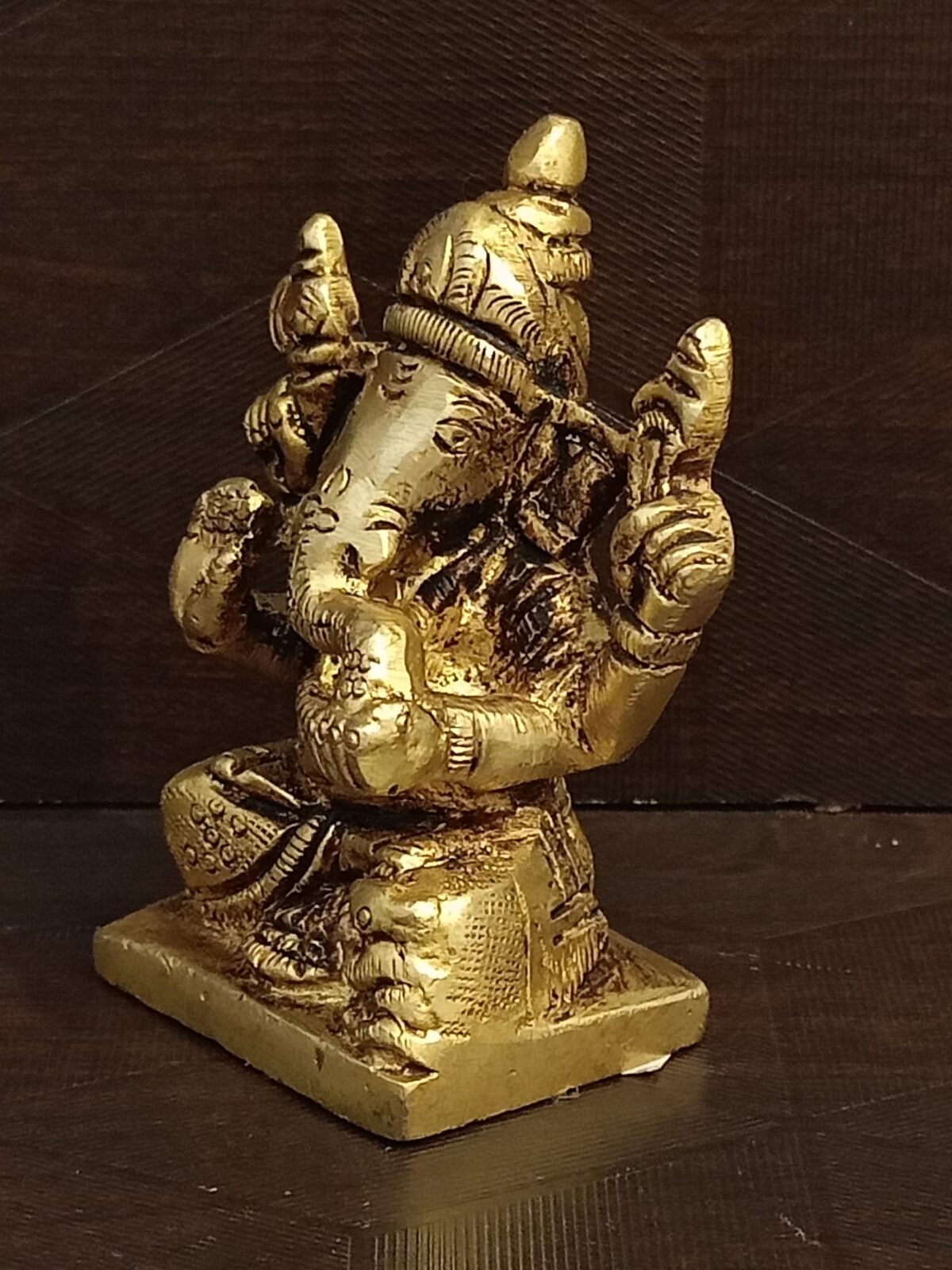 brass ganesha idol 4 scaled