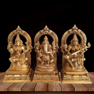 brass ganesha lakshmi saraswathi idols hindu god statues buy online coimbatore gifts