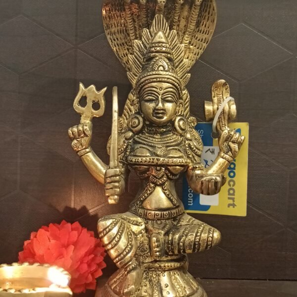 Brass KarumariAmman Statue
