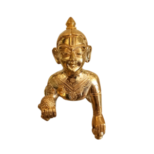 Brass Laddu Gopal Idol