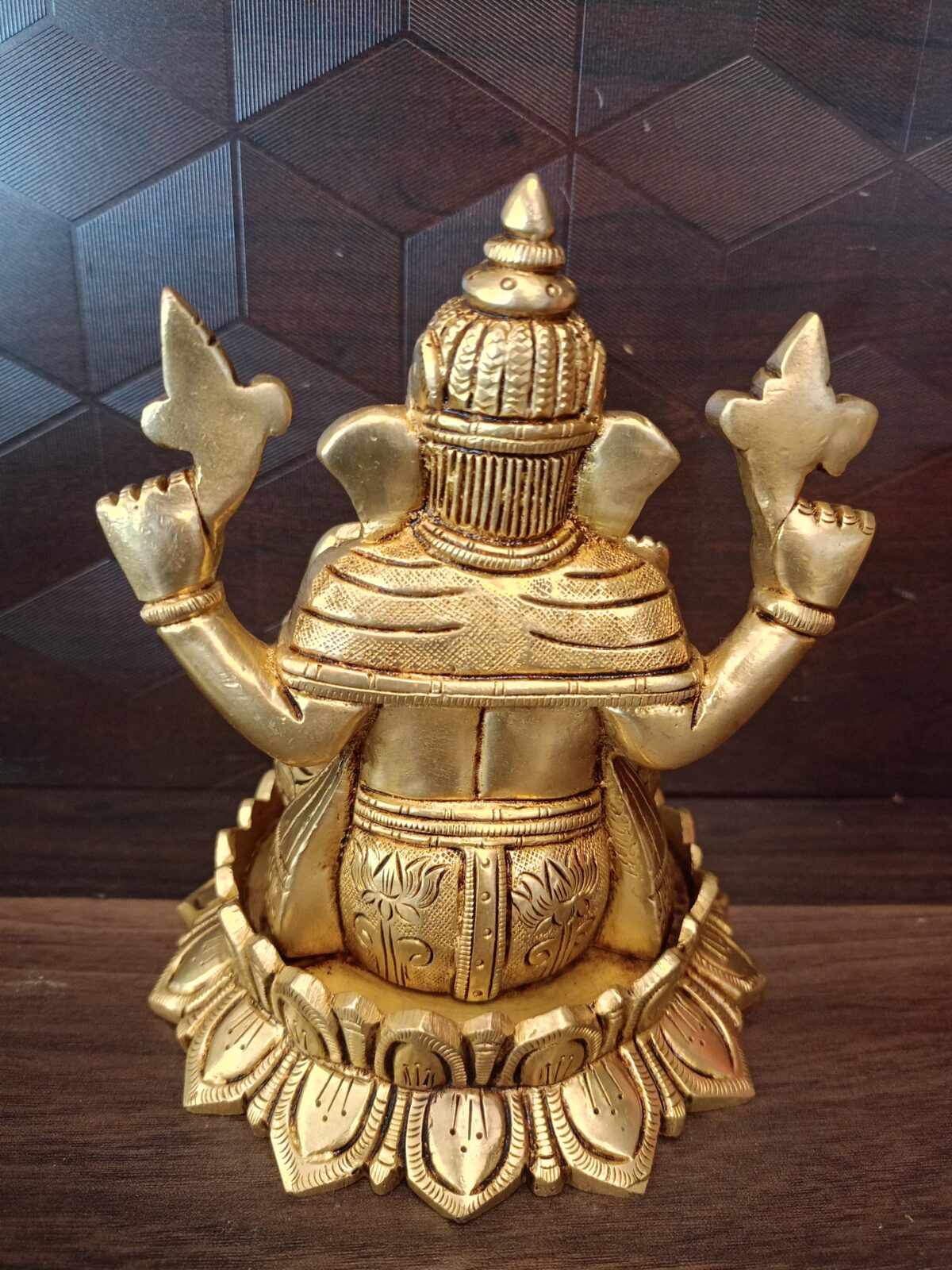 brass lotus ganesha idol pooja gift vgocart coimbatore india3 scaled