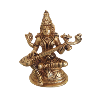 brass saraswathi statue buy online hindu god idols pooja items India