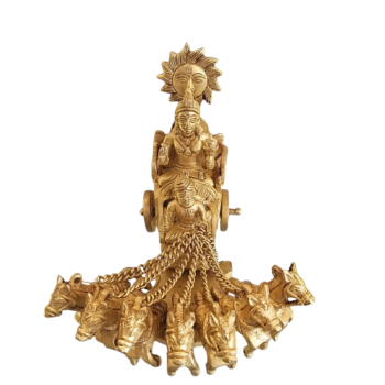 Brass Surya Bhagavan Idol