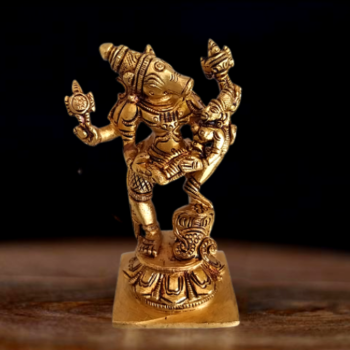 Brass Vishnu Varaha Avatar Statue