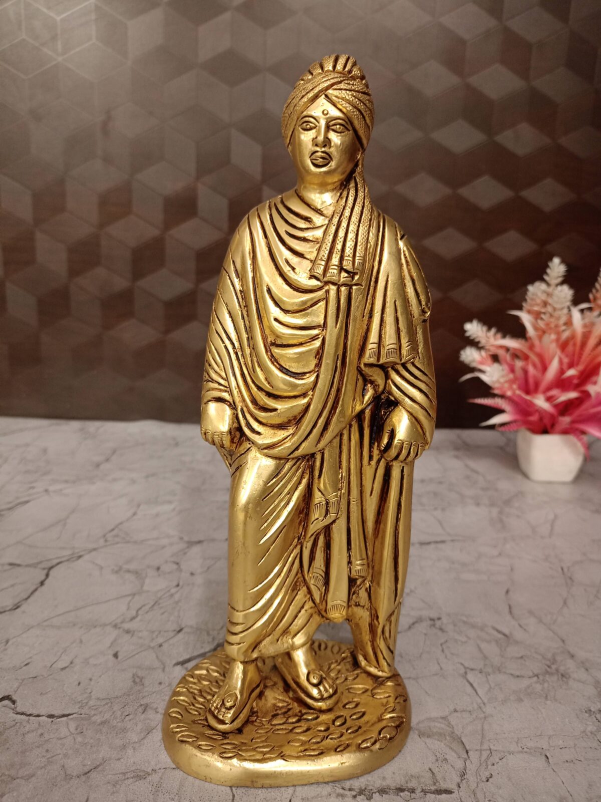 brass vivekananthar idol pooja gift vgocart coimbatore india scaled