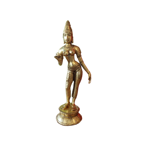 Brass Sivagami Statue
