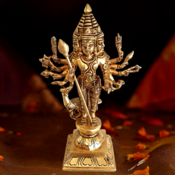 Brass Shanmugar Statue