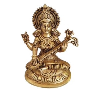 brass ganesha lakshmi saraswathi statue hindu god idols buy online gifts india