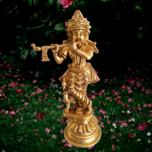 brass krishna statue home decors pooja items buy online gifts hindu god idols India 2812 1