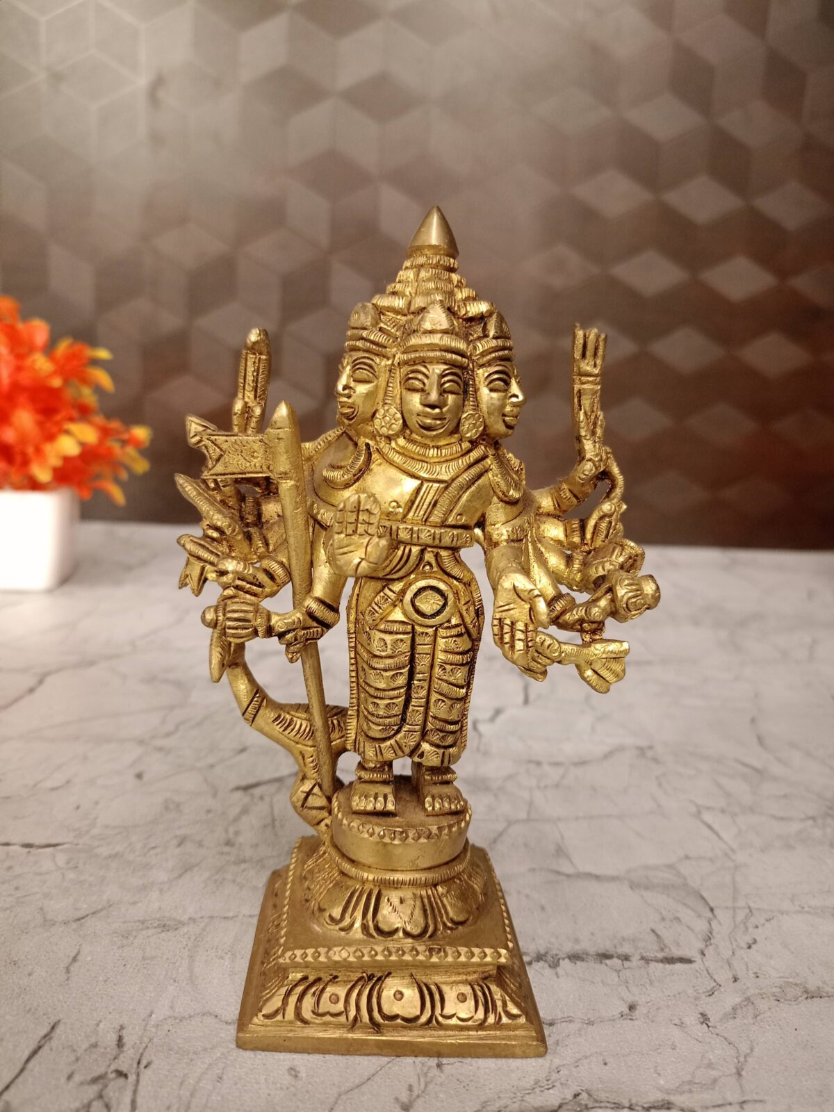 brass shanmugar idol pooja gift vgocart coimbatore india15 scaled