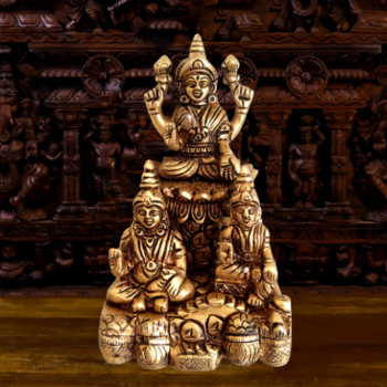 Brass Lakshmi Kuberar Idol