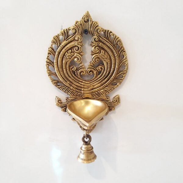 brass hanging designer diya home decor pooja idols gift buy online india