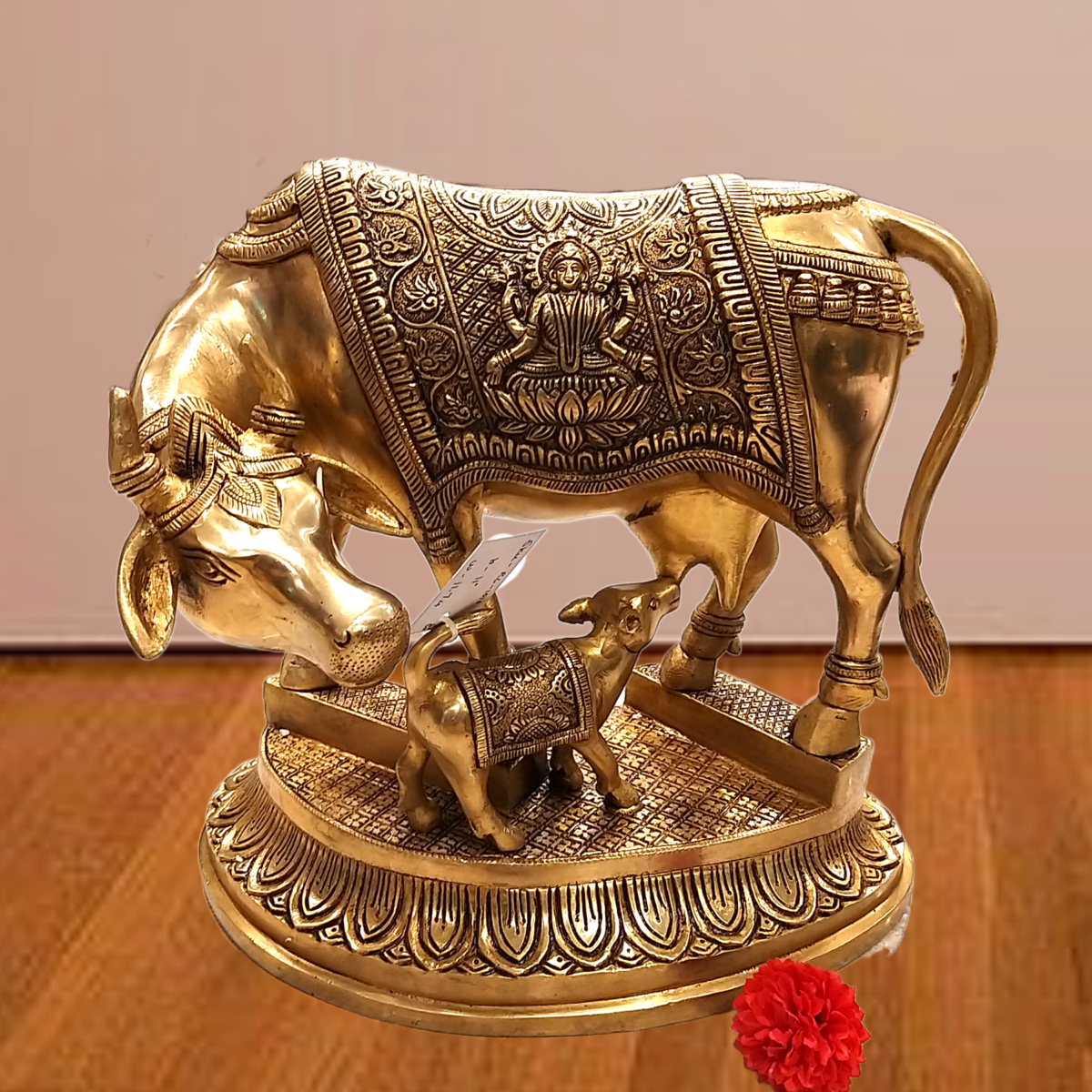 brass kamadhenu idol home decor pooja items
