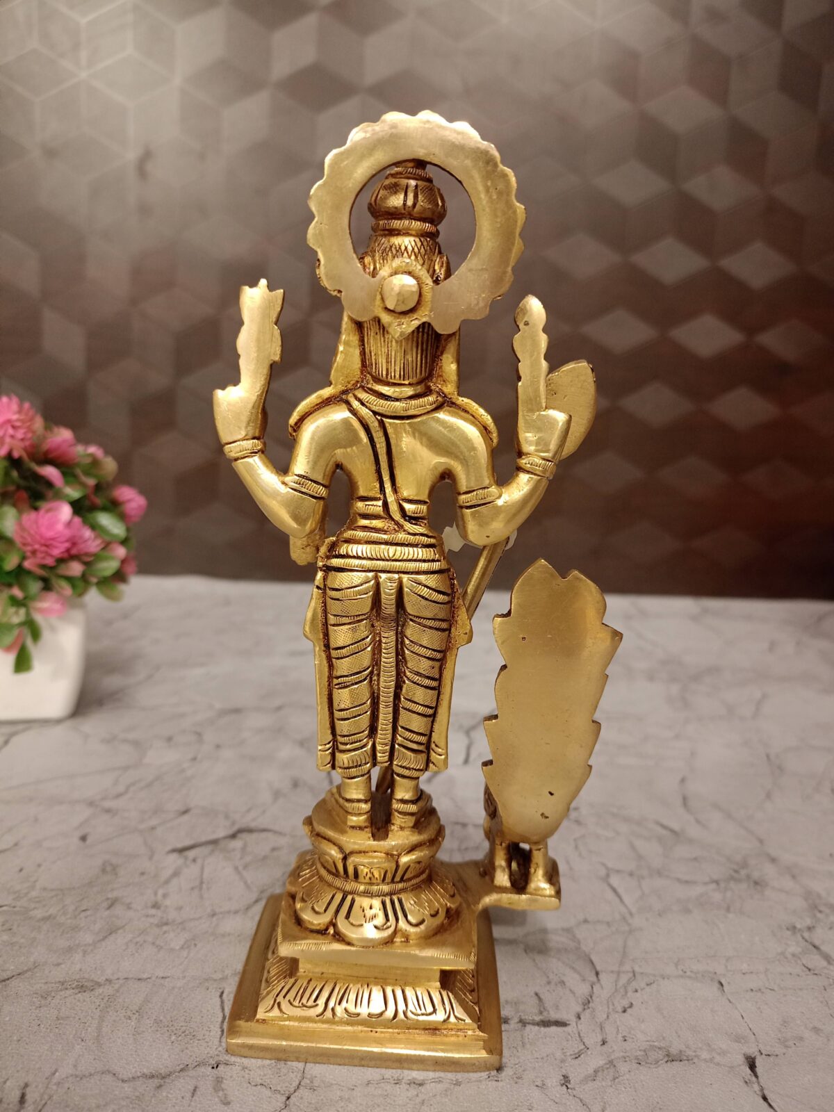 brass murugan idol pooja gift vgocart coimbatore india scaled