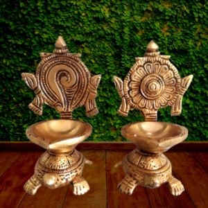brass sangu chakra diya hindu god idols buy online home decors gifs pooja vastu coimbatore