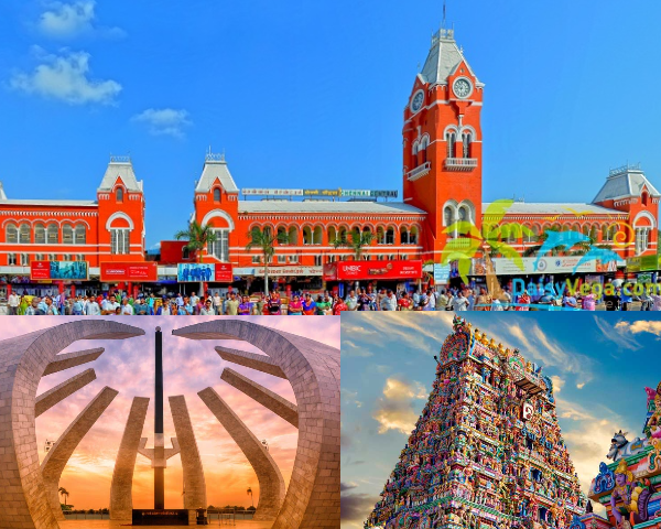 Famous Temples and Tourists Place in Chennai