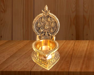 brass kamatchi vilakkku benefits and designs