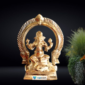 Bronze Ganesha with Arch Statue