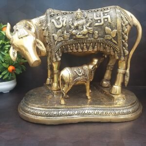 brass antique kamadhenu idol home decor pooja statue gift buy online coimbatore