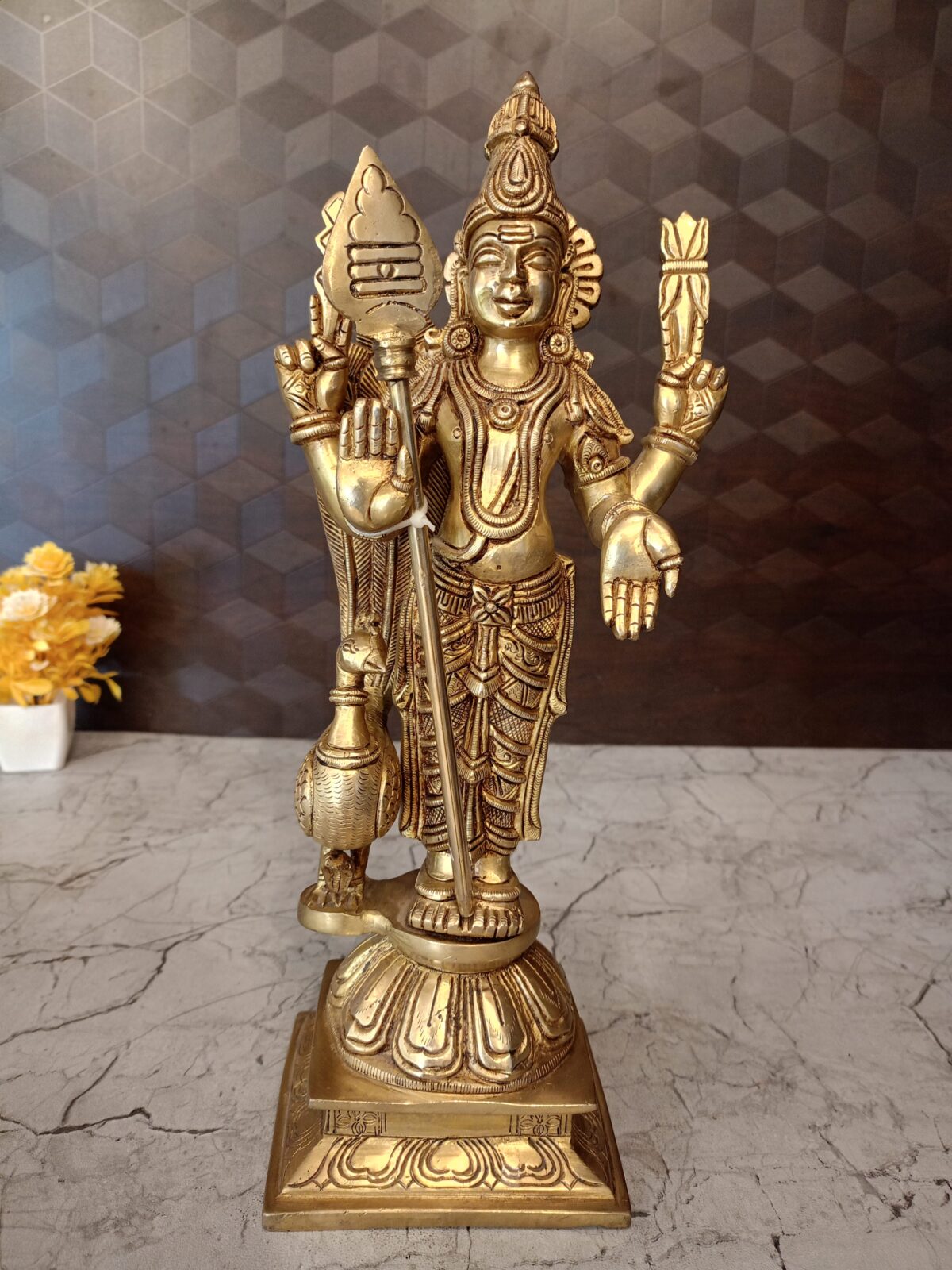 brass murugan idol pooja gift vgocart coimbatore india5 scaled