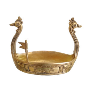 Brass Swan Boat Home decor Pooja items Gift Buy Online Coimbatore 1155