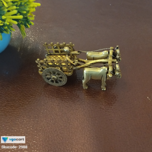 Brass bullock cart home decor ift buy online india 5