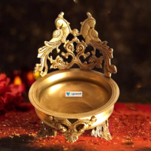 Brass pairparrot uruli idols pooja items statue home decor gift buy online india 5113