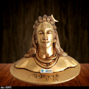 brass adiyogi statue hindu god idols buy online home decors pooja items vastu gifts india