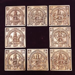Brass Ashtalakshmi Plate Door Pannel set