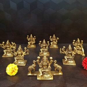 brass ashtalakshmi statues sets pooja items hindu god statues home decor gift buy online coimbatore 1 1