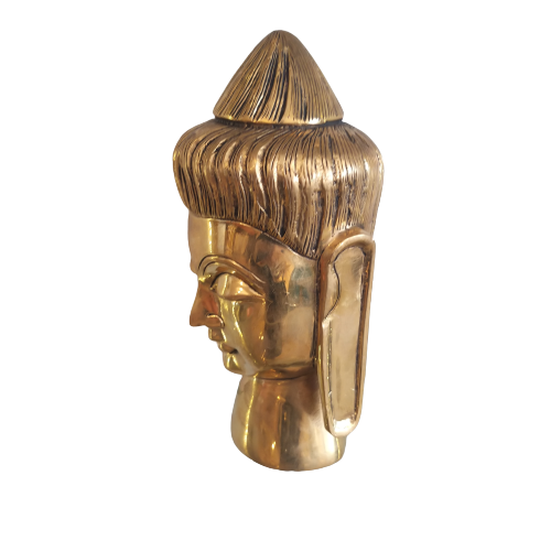 brass big buddha face idol hindu god idols home decor gift buy india 2