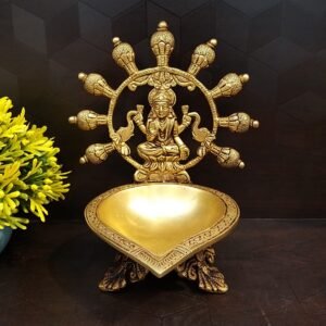brass big gajalakshmi diya home decor pooja items vastu gift buy online india 10087