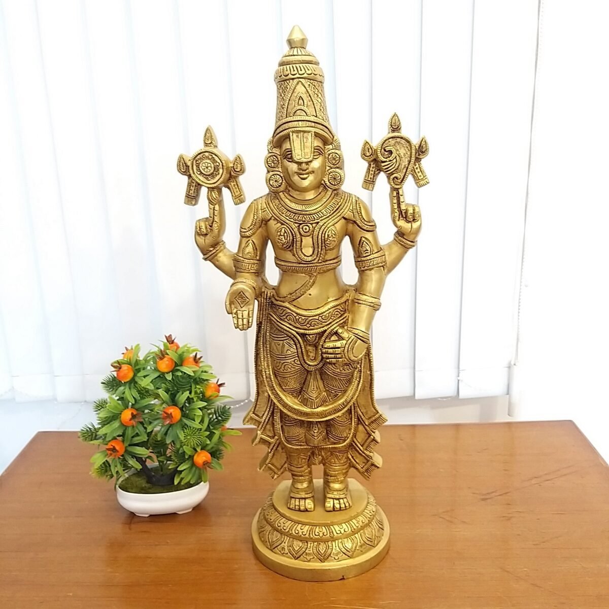 brass big perumal idols pooja items hindu god statues home decor gift buy online coimbatore