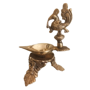 brass designer Diya annam home decors pooja gifts copper god idols India 2397